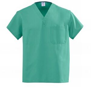 Brand: medline Angelstat scrubs, color: Jade green, size: M